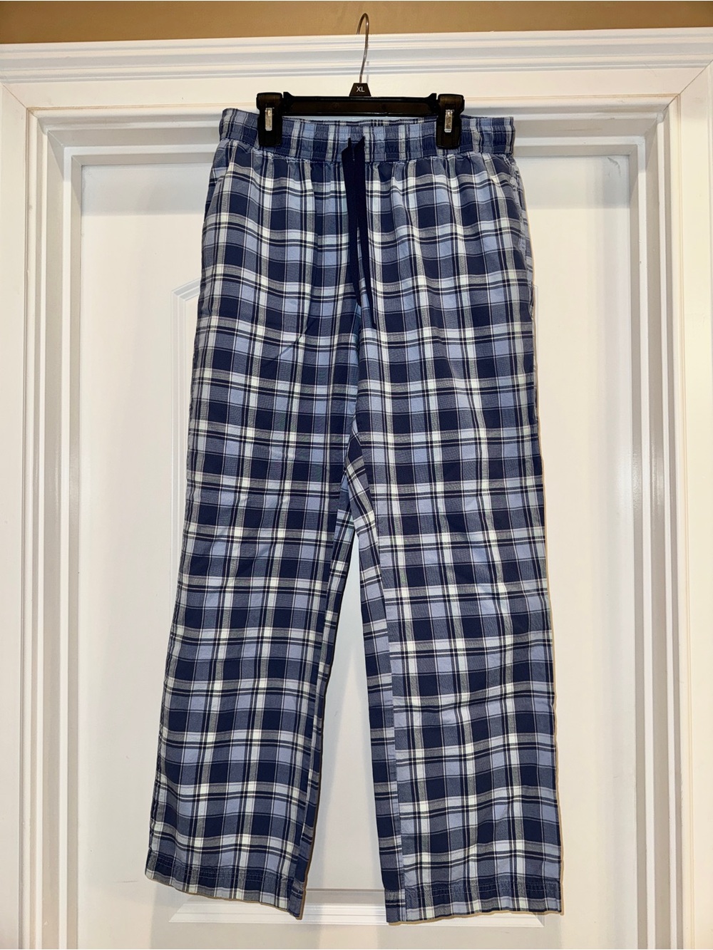 L.L. Bean Women’s Blue Plaid Lounge Pants - Small